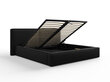 Lova Cosmopolitan Design Arendal, 180x200 cm, juoda kaina ir informacija | Lovos | pigu.lt