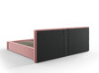 Lova Cosmopolitan Design Arendal, 200x200 cm, rožinė kaina ir informacija | Lovos | pigu.lt