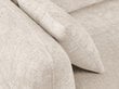 Sofa Cosmopolitan Design Matera, smėlio spalvos kaina ir informacija | Sofos | pigu.lt