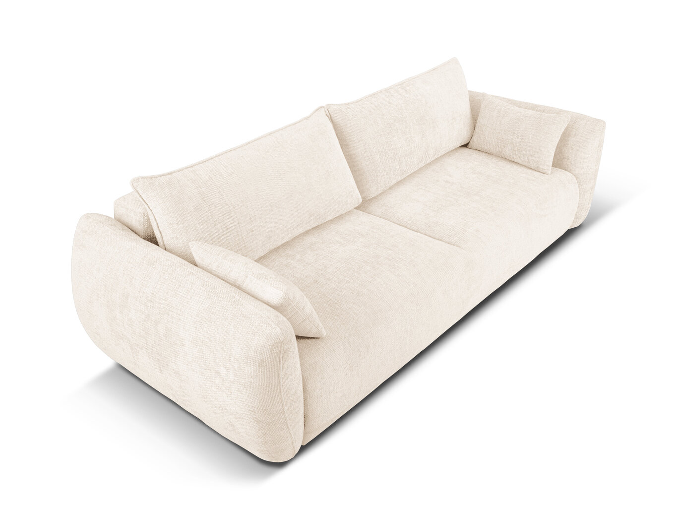 Sofa Cosmopolitan Design Matera, smėlio spalvos цена и информация | Sofos | pigu.lt