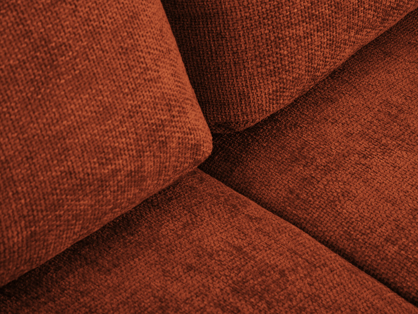 Sofa Cosmopolitan Design Matera, oranžinė kaina ir informacija | Sofos | pigu.lt