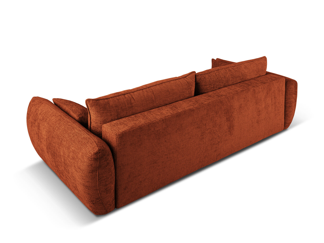 Sofa Cosmopolitan Design Matera, oranžinė kaina ir informacija | Sofos | pigu.lt
