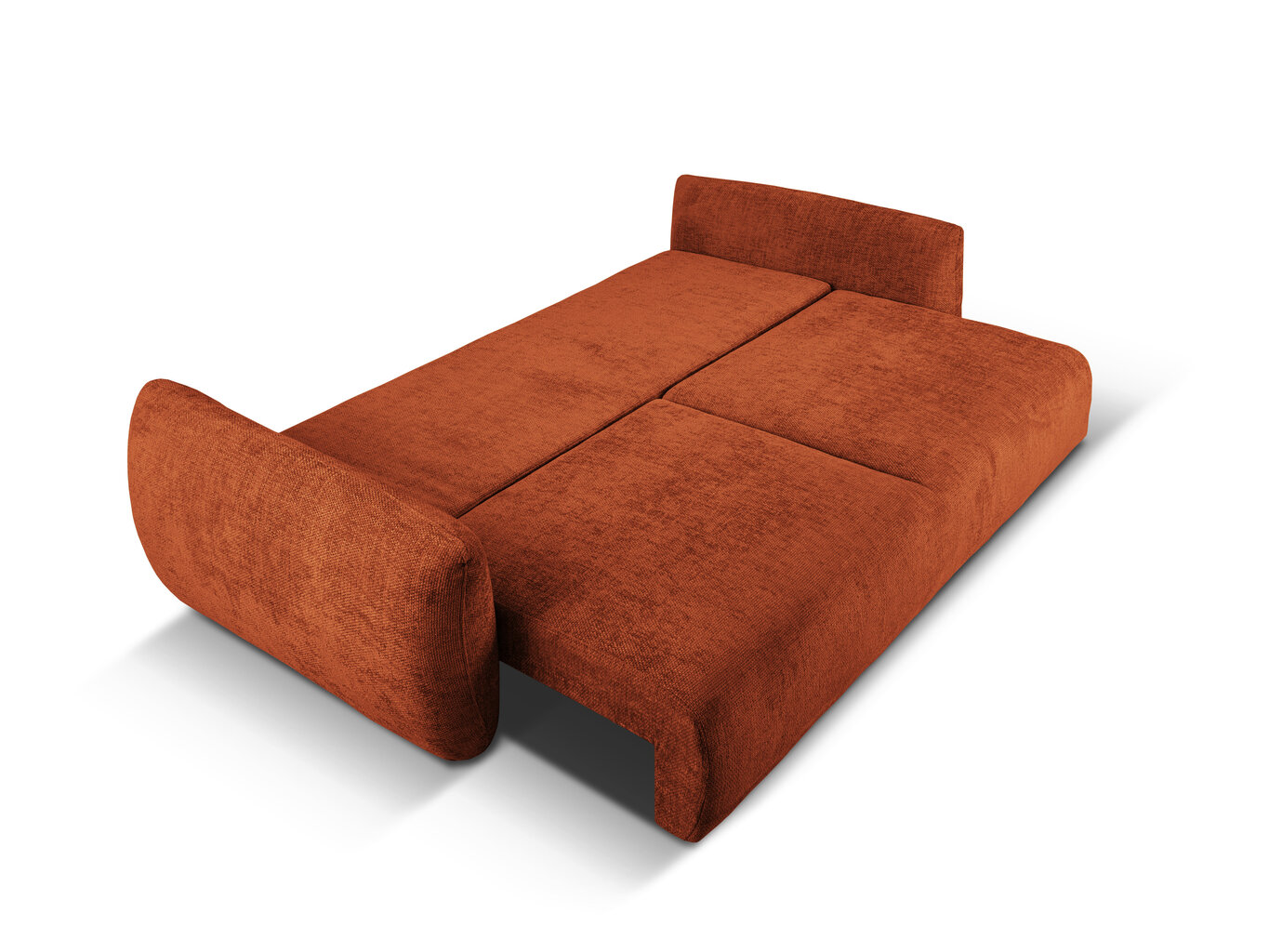 Sofa Cosmopolitan Design Matera, oranžinė kaina ir informacija | Sofos | pigu.lt