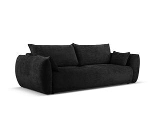 Sofa Cosmopolitan Design Matera, juoda kaina ir informacija | Sofos | pigu.lt