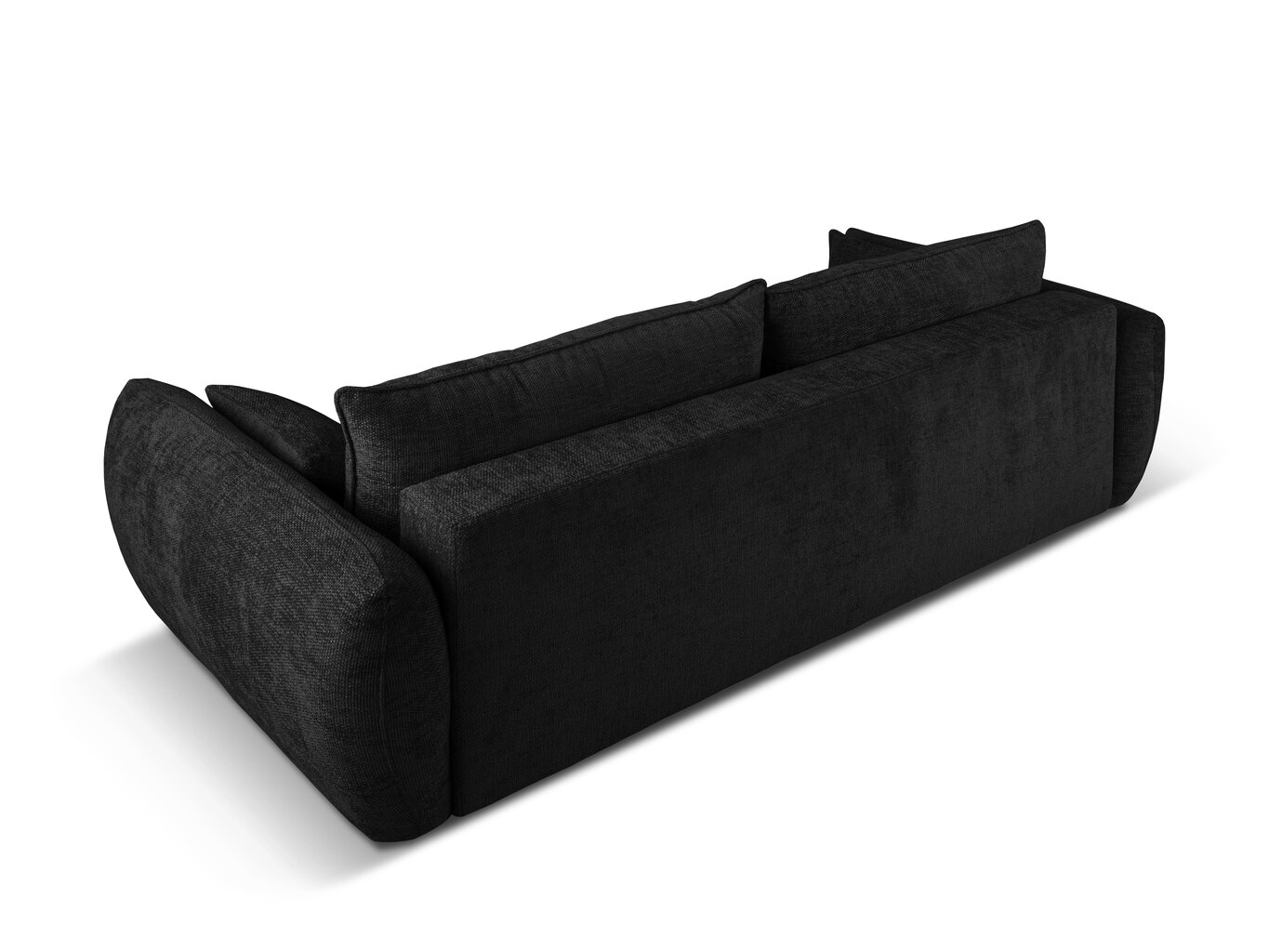 Sofa Cosmopolitan Design Matera, juoda kaina ir informacija | Sofos | pigu.lt