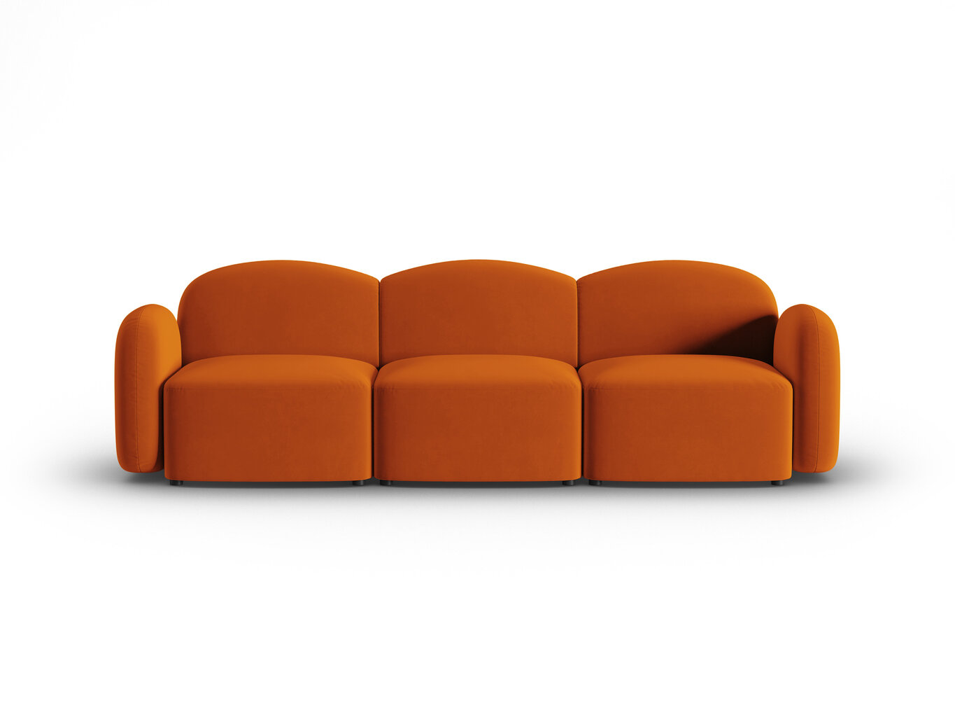 Sofa Interieurs 86 Laurent, oranžinė цена и информация | Sofos | pigu.lt