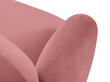 Minkštas kampas Interieurs 86 Laurent, rožinis kaina ir informacija | Minkšti kampai | pigu.lt