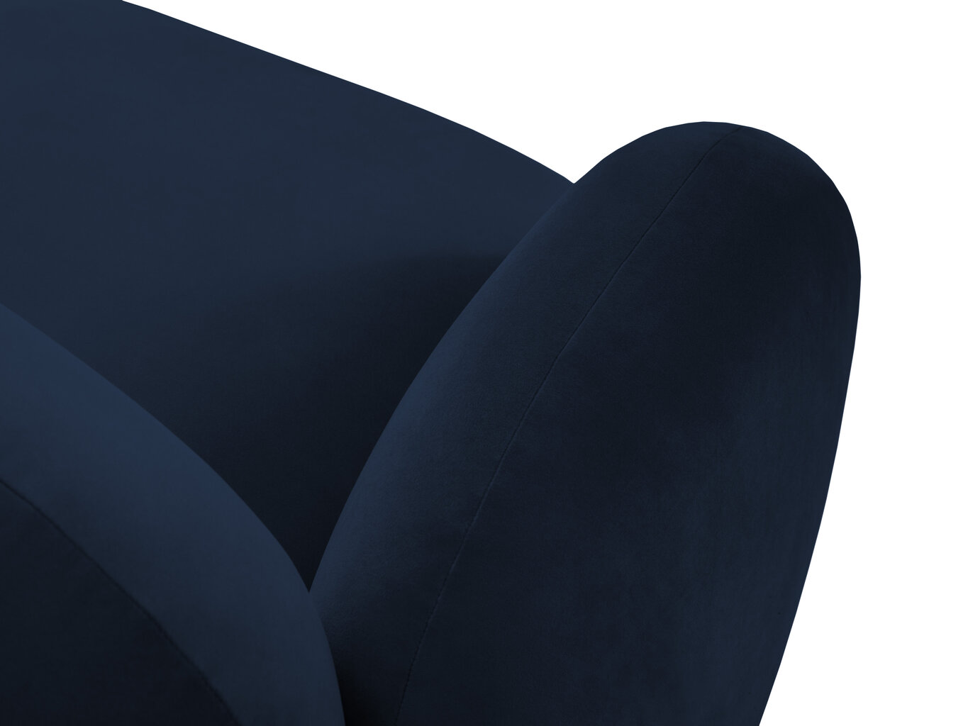 Fotelis Interieurs86 Laurent, mėlynas kaina ir informacija | Svetainės foteliai | pigu.lt