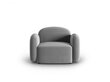 Fotelis Interieurs86 Laurent, pilka kaina ir informacija | Svetainės foteliai | pigu.lt