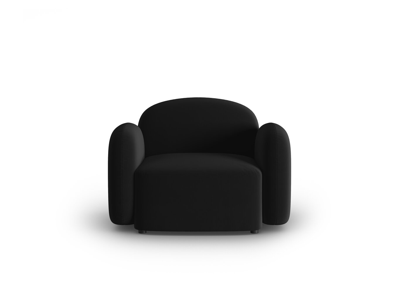 Fotelis Interieurs86 Laurent, juodas цена и информация | Svetainės foteliai | pigu.lt