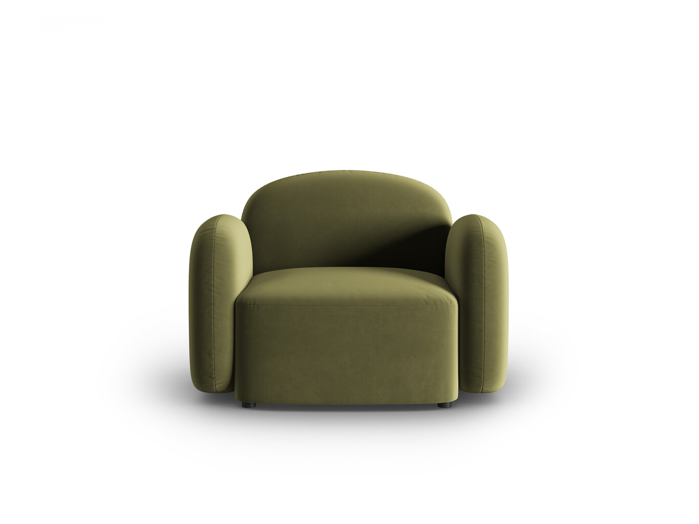 Fotelis Interieurs86 Laurent, žalias kaina ir informacija | Svetainės foteliai | pigu.lt