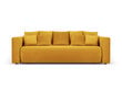 Sofa Mazzini Sofas Daisy, geltona kaina ir informacija | Sofos | pigu.lt