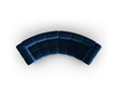 Sofa Windsor & Co Cassini, mėlyna kaina ir informacija | Sofos | pigu.lt