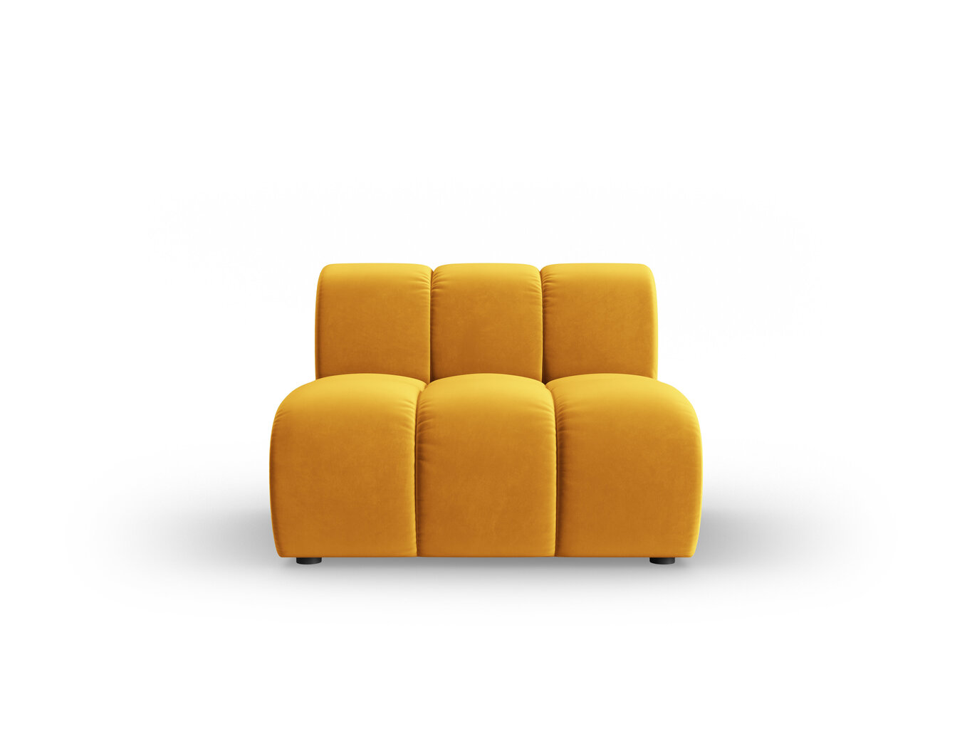 Fotelis Windsor & Co Cassini, geltonas kaina ir informacija | Svetainės foteliai | pigu.lt