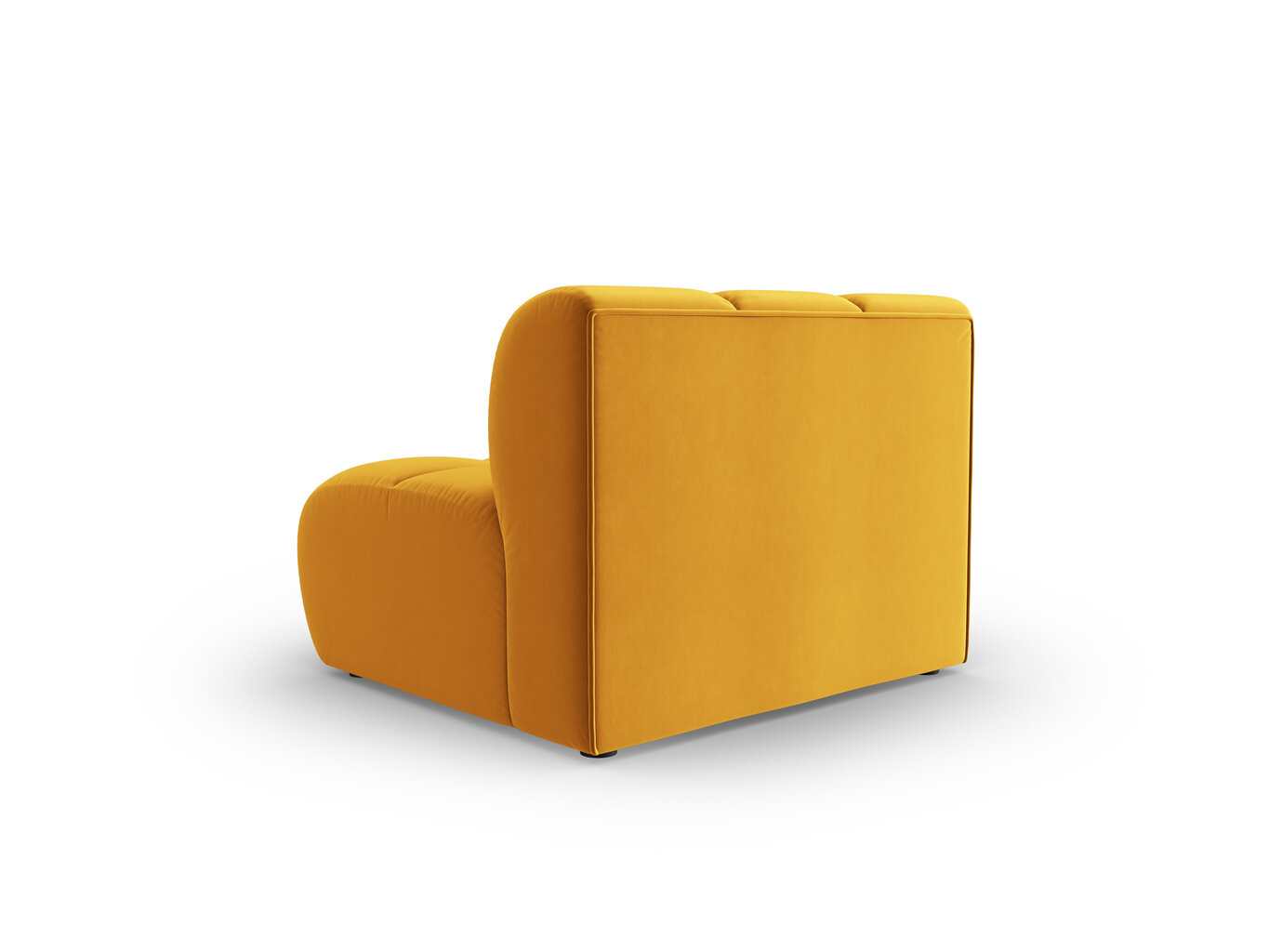Fotelis Windsor & Co Cassini, geltonas kaina ir informacija | Svetainės foteliai | pigu.lt