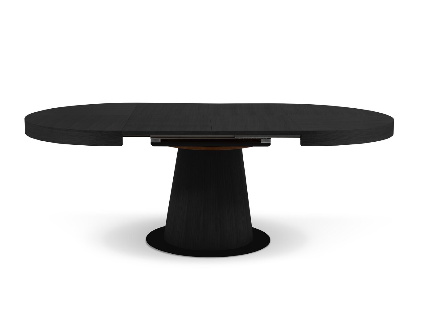 Stalas Windsor & Co Laica, juodas kaina ir informacija | Virtuvės ir valgomojo stalai, staliukai | pigu.lt