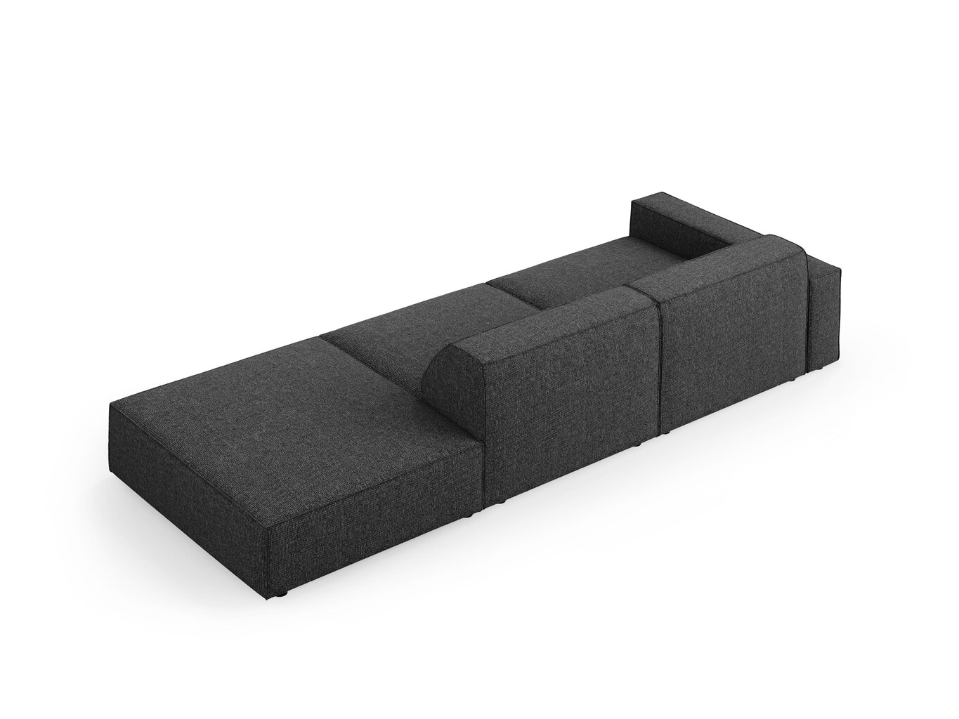 Sofa Windsor & Co Lupus, juoda kaina ir informacija | Sofos | pigu.lt