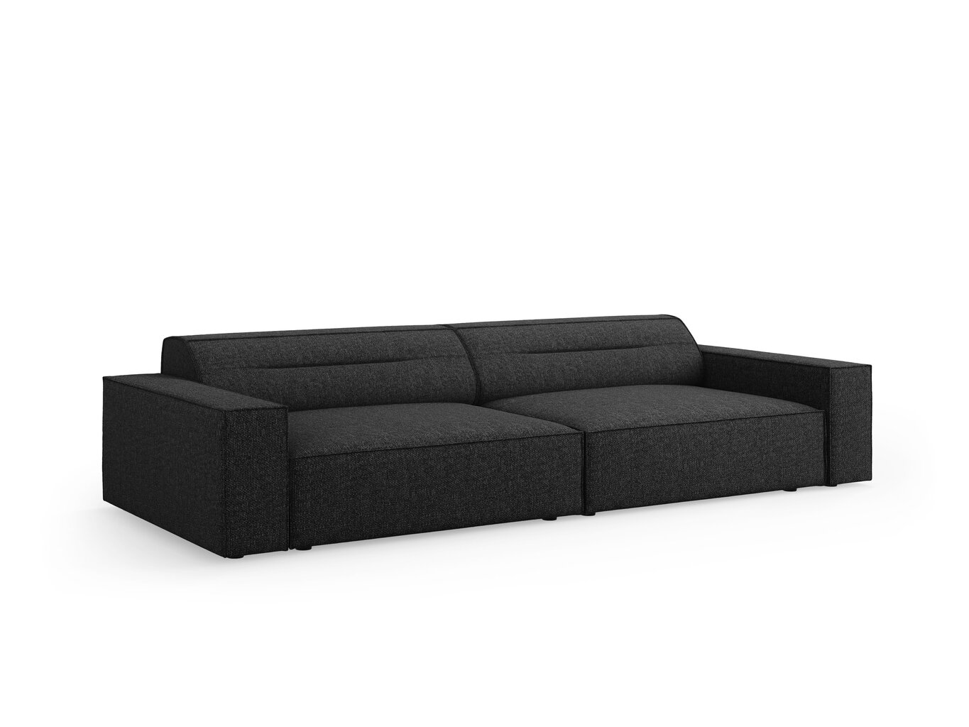 Sofa Windsor & Co Lupus, juoda kaina ir informacija | Sofos | pigu.lt