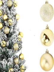 Рождественское украшение, шары для елки, Electronics LV-160, 24 шт цена и информация | Ёлочные игрушки, верхушки | pigu.lt