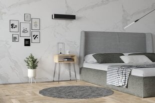 Naktinis staliukas Asir, 45x63x30 cm, rudas kaina ir informacija | Spintelės prie lovos | pigu.lt