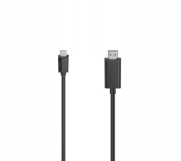 Hama, HDMI/USB-C, 1.5 m kaina ir informacija | Kabeliai ir laidai | pigu.lt