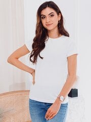 Marškinėliai moterims Nova SLR001-53347, balti kaina ir informacija | Marškinėliai moterims | pigu.lt