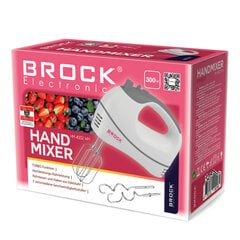 Brock Electronics HM 4002 WH цена и информация | Миксеры | pigu.lt