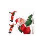 Kalėdų Seneliai ant kopėčių, 120cm kaina ir informacija | Kalėdinės dekoracijos | pigu.lt