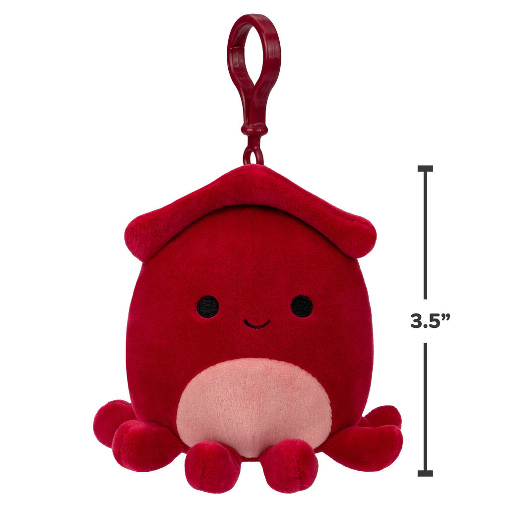 Prisegamas pliušinis žaislas Squishmallows, 8 cm kaina ir informacija | Minkšti (pliušiniai) žaislai | pigu.lt