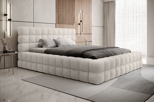 Кровать Dizzle, 140x200 см, белый цвет цена и информация | Кровати | pigu.lt