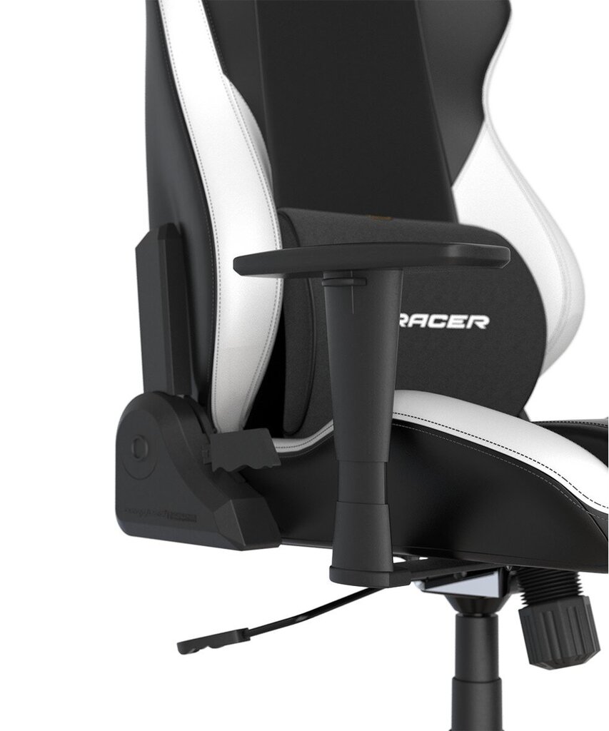 Žaidimų kėdė DXracer Drifting, juoda/balta kaina ir informacija | Biuro kėdės | pigu.lt