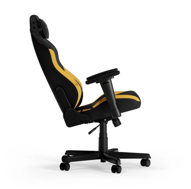 Žaidimų kėdė DXRacer Drifting L, juoda/geltona kaina ir informacija | Biuro kėdės | pigu.lt