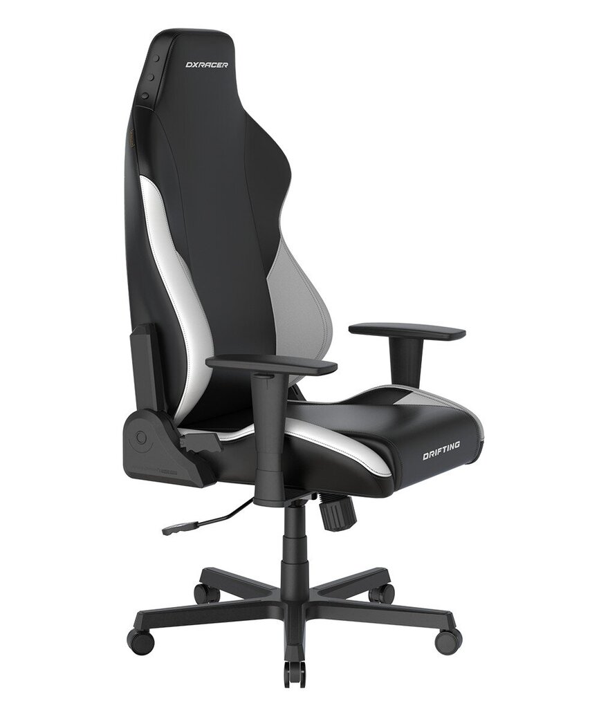 Žaidimų kėdė DXRacer’s Drifting XL, juoda/balta цена и информация | Biuro kėdės | pigu.lt