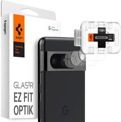 Spigen Optik.TR EZ Fit Camera Lens Protector 2-Pack kaina ir informacija | Apsauginės plėvelės telefonams | pigu.lt
