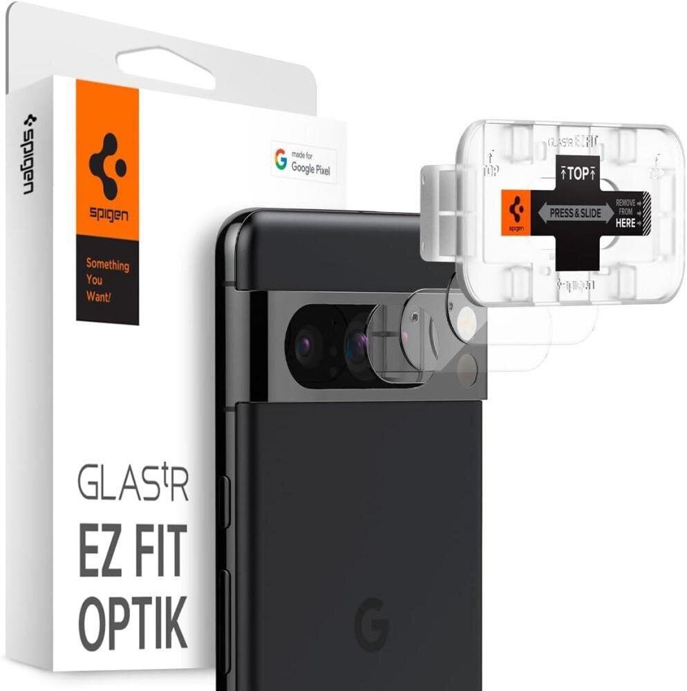 Spigen Optik.TR EZ Fit Camera Lens Protector 2-Pack kaina ir informacija | Apsauginės plėvelės telefonams | pigu.lt