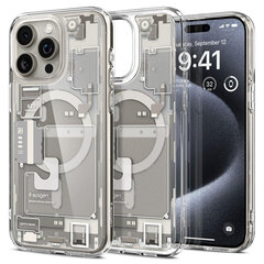 Spigen Ultra Hybrid MAG iPhone 15 Pro Max 6,7" Magsafe frost black ACS06581 цена и информация | Чехлы для телефонов | pigu.lt