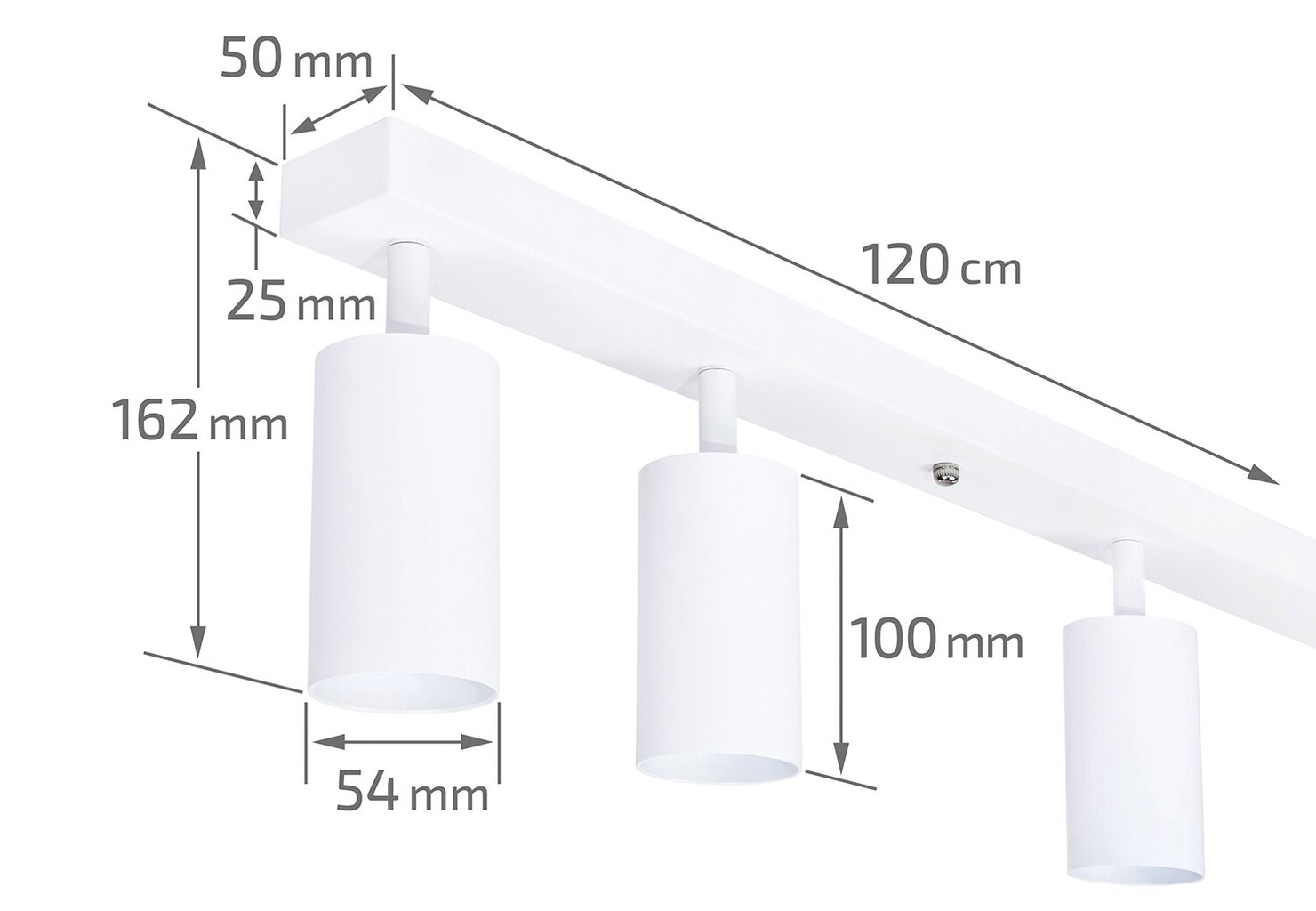 Sieninis/lubinis šviestuvas Viki Lx6 kaina ir informacija | Lubiniai šviestuvai | pigu.lt
