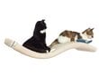Metalinė sieninė lentyna katėms Cat's Atelier Wave, 95 cm kaina ir informacija | Guoliai, pagalvėlės | pigu.lt