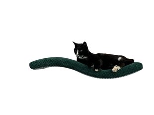 Настенная металлическая полка для кошек Cat's Atelier Wave, 75 см цена и информация | Лежаки, домики | pigu.lt