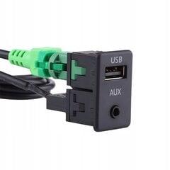 AUX USB lizdo adapteris ME Premium, Bmw 1 E81 3 E90 5 E60 F07 6 E63 F06 F12 7 F01 X1 X3 X4 X5 X6 Z4, Mini R56 Clubman kaina ir informacija | Auto reikmenys | pigu.lt
