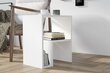 Kavos stalelis Asir, 45x51,8x29,6 cm, baltas цена и информация | Kavos staliukai | pigu.lt