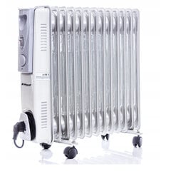 Масляный радиатор - электрическая установка Riwall 2500Вт цена и информация | Обогреватели | pigu.lt