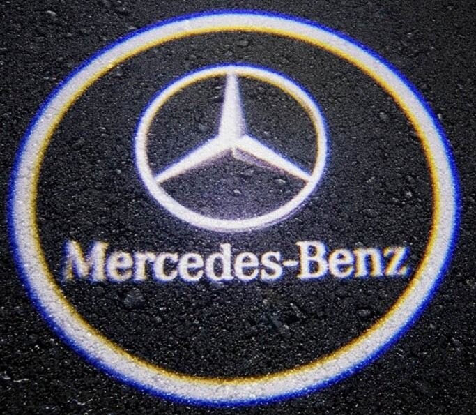 2-jų logotipų projektorių rinkinys ME Premium, Mercedes-Benz C Klasės W204 C200 C230 C260 C280 C300 цена и информация | Automobilių salono dalys | pigu.lt