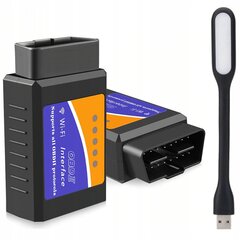 Elm327 Obd2 Obd2 Wifi Pc Android Ios Smart Interface, ME Premium цена и информация | Автопринадлежности | pigu.lt