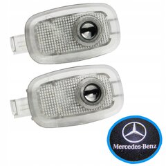 Комплект Из 2 Светодиодных Прожекторов, ME Premium, Фары На Двери, Mercedes A W169 Cl W216 Clk C207 Gl X164 Glk X204 S W221 Sl R230 Sls C197 цена и информация | Фары | pigu.lt