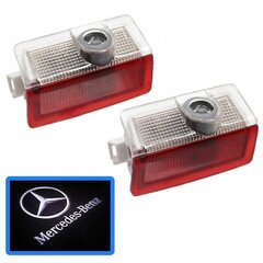 LED logotipų projektorių rinkinys ME Premium Mercedes kaina ir informacija | Automobilių žibintai | pigu.lt