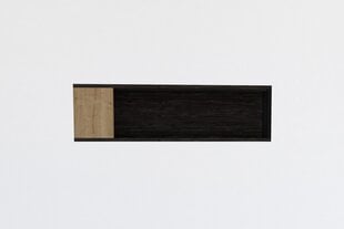 Sieninė lentyna Asir, 100x29x20 cm, smėlio spalvos/pilka kaina ir informacija | Lentynos | pigu.lt
