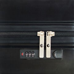 Дорожная сумка ALÈZAR LUX CABIN SIZE 16 дюймов, черная цена и информация | Чемоданы, дорожные сумки  | pigu.lt
