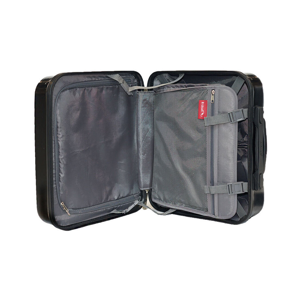 Mažas lagaminas Alezar Lux, XS dydis, juodas kaina ir informacija | Lagaminai, kelioniniai krepšiai | pigu.lt