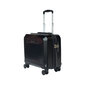 Mažas lagaminas Alezar Lux, XS dydis, juodas цена и информация | Lagaminai, kelioniniai krepšiai | pigu.lt